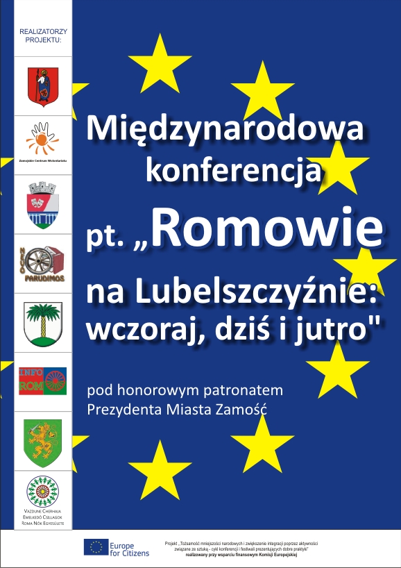 Romowie na lubelszczyźnie wczoraj, dziś i jutro - afisz