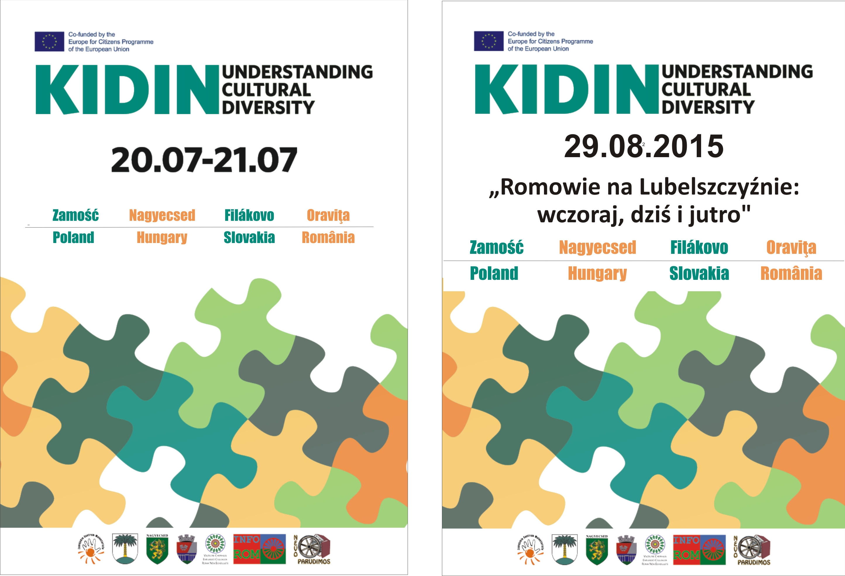 Romowie na lubelszczyźnie wczoraj, dziś i jutro - plakat