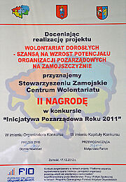Inicjatywa Roku 2011 - II nagroda