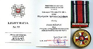 „Order of Merit of The Polish War Invalids Union”